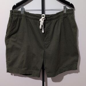 Goodfellow & Co Men’s Olive Green Chino Shorts - Size XL - Casual Summer  📝 Des